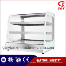 Commercial Stainless Steel Curved Food Warmer (GRT-802) Display Showcase